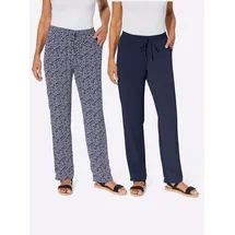 Classic Basics Schlupfhose Klassisch Blau 42