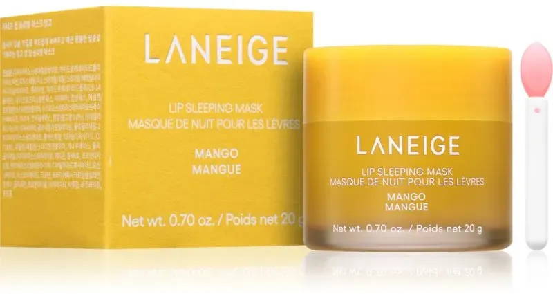 LANEIGE Lip Sleeping Mask regenerierende Nachtcreme für Lippen Farbton Mango 20 g