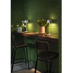 ROSSINI ILLUMINAZIONE Tragbare und wiederaufladbare IP54 Siesta Verde Bosco LED-Tischleuchte