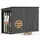 lawa living and lifestyle Kaminholzregal Metall 300 x 105 x 185 cm Außen schwarz