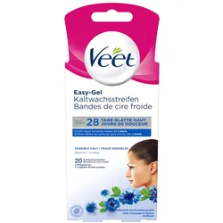 Veet Kaltwachs-Streifen Gesicht 20 St