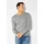 H.I.S. Langarmshirt grau M
