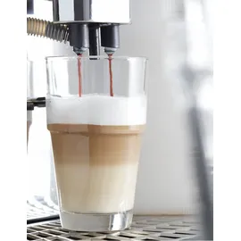 LEONARDO 6er Set Leonardo Latte-Macchiato-Becher Solo 250 ml Glas Transparent Klar