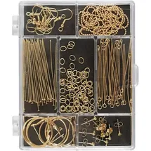 Creativ Company Starterset Schmuck, Gold, 1 Set