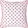 Homescapes Kissenbezug Homescapes 60 x 60 cm Rot