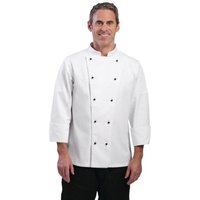 Whites Chefs Clothing Gastronoble Whites Chicago Kochjacke lange Ärmel weiß M