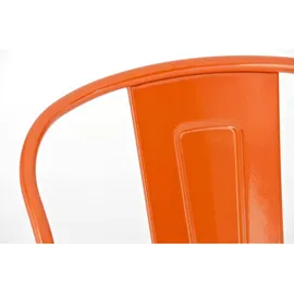 TPFLiving Barhocker 44 x 100 x 52 cm Orange