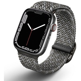 Uniq pasek Aspen Apple Watch 44424549 mm Series 45678SESE2Ultra Braided DE szary (49 mm, 45 mm, 44 mm, 42 mm), Uhrenarmband, Grau