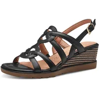 Marco Tozzi Damen Sandalen mit Keilabsatz mit Verstellbarem Riemen