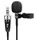 XVive LV1 Lavalier Mikrofon – Professionelles Ansteckmikrofon mit 3,5 mm TRS‐Stecker