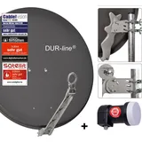 Dur-Line Select 75/80 anthrazit + Single LNB