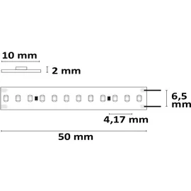 ISOLED LED Flexband ISO-114342 8W neutralweiß 500 cm