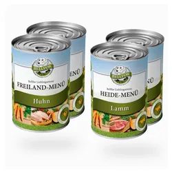 Bellfor Starter-Paket Hundefutter Nass mit Huhn und Lamm 1,600g 1600 g