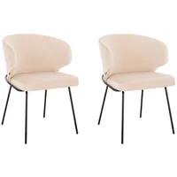 Home Deluxe Esszimmerstuhl Samt AMARA 2 Stück, - versch.