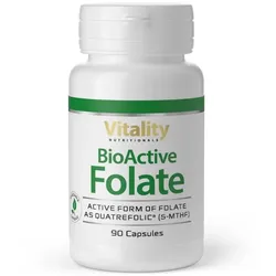 Folsäure 400 μg Bioaktiv - BioActive Folate Vitality Nutritionals 16,5 g