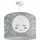 Paco Home Pendellampe Kinderzimmer Pendelleuchte Baby Lampenschirm Stoff Rund Sterne Kinderlampe E27