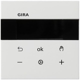 Gira 5394112 System 3000 Raumtemperaturregler BT Flächenschalter Reinweiß