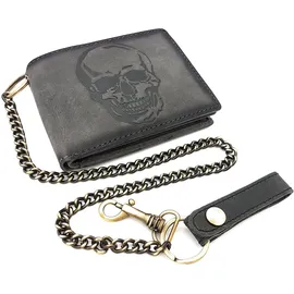 Jockey Club Geldbörse Unisex Portemonnaie silber