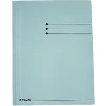 Esselte Jurismappe 1033302, A4 blau Karton 275g, mit 3 Einschlagklappen 5411313894388 Esselte