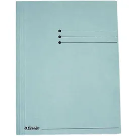 Esselte Jurismappe 1033302, A4 blau Karton 275g, mit 3 Einschlagklappen 5411313894388 Esselte
