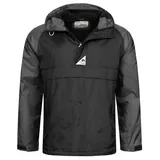 Arctic Seven Regenjacke ﻿Atmungsaktiv ﻿Outdoor ﻿Herren in Schwarz | Gr.: S