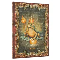 Paperblanks ltd. 12-Monatskalender. 2026 Froschkönig Midi Verso