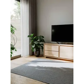 benuta Outdoorteppich, Blau 300x400 cm - Wetterfest & Uv-beständig - Multifunktional für Balkon, Terrasse, Garten - Küchenteppich & Wohnzimmerteppich - Pflegeleicht Robust