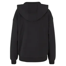 URBAN CLASSICS Cozy Oversized Reißverschlusspullover Black L