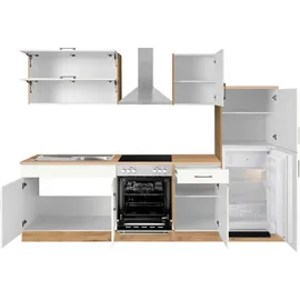 kochstation Küchenzeile »KS-Colmar«, ohne E-Geräte, Breite 270 cm