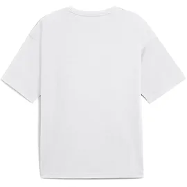 Puma M Graphic Oversize Tee weiß M