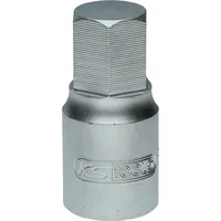 KS Tools 3/8 Zoll Öldienst-Bit-Stecknuss für Innensechskant-Schrauben, 14 mm