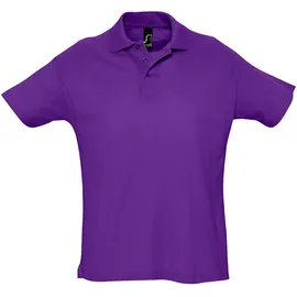 SOL ́S Sol\s Herren Piqué Polo 11342 dark purple L"
