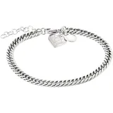 Liebeskind Berlin Broken Heart Armband Edelstahl silberfarben 21 cm