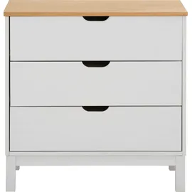 OTTO home Post 76 x 75 x 39 cm Beige / Weiß