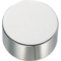 TRU Components 505892 Permanent-magnet Rund - x H) 5mm x 2mm N35m 1.18 - 1.24 T Grenztemperatur