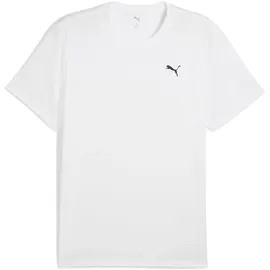 Puma Tad Essentials Solid Small Cat Trainingsshirt Herren 02 white M
