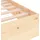 vidaXL Massivholzbett 180x200 cm - Braun, Holz, Kiefer, Schlafzimmer, Betten
