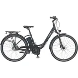 Prophete E-Bike »City«, 7 Gang, Shimano, Mittelmotor 250 W, Pedelec, Elektrofahrrad für Damen u. Herren schwarz