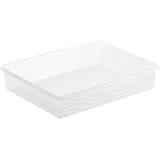 Rotho Aufbewahrungskorb Linus A4 34,5 x 24 x 10 cm transparent
