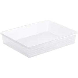 Rotho Aufbewahrungskorb Linus A4 34,5 x 24 x 10 cm transparent