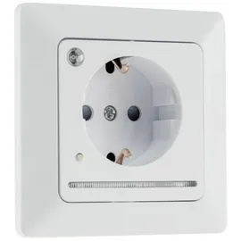 ChiliTec Schuko-Steckdose 250V 16A Weiß 1 St.