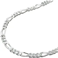GALLAY Kette 2mm Figarokette Silber 925 50cm