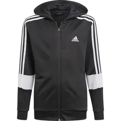 ADIDAS Kinder 3-Streifen AEROREADY Primeblue, BLACK/WHITE, 152