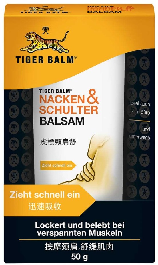 tiger balm nacken schulter