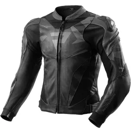 Rebelhorn Inferno Lederjacke Schwarz 52