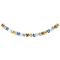 Papstar Girlande 2,5 m Multicol