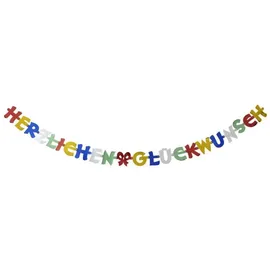 Papstar Girlande 2,5 m Multicol