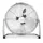 h.koenig JOE30 40 cm Bodenventilator Silber