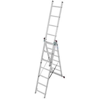 Krause Corda 3 x 7 Sprossen mit Treppenfunktion 033376