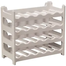 ARTECSIS Weinregal 24 Flaschen 4-tlg. Granitgrau